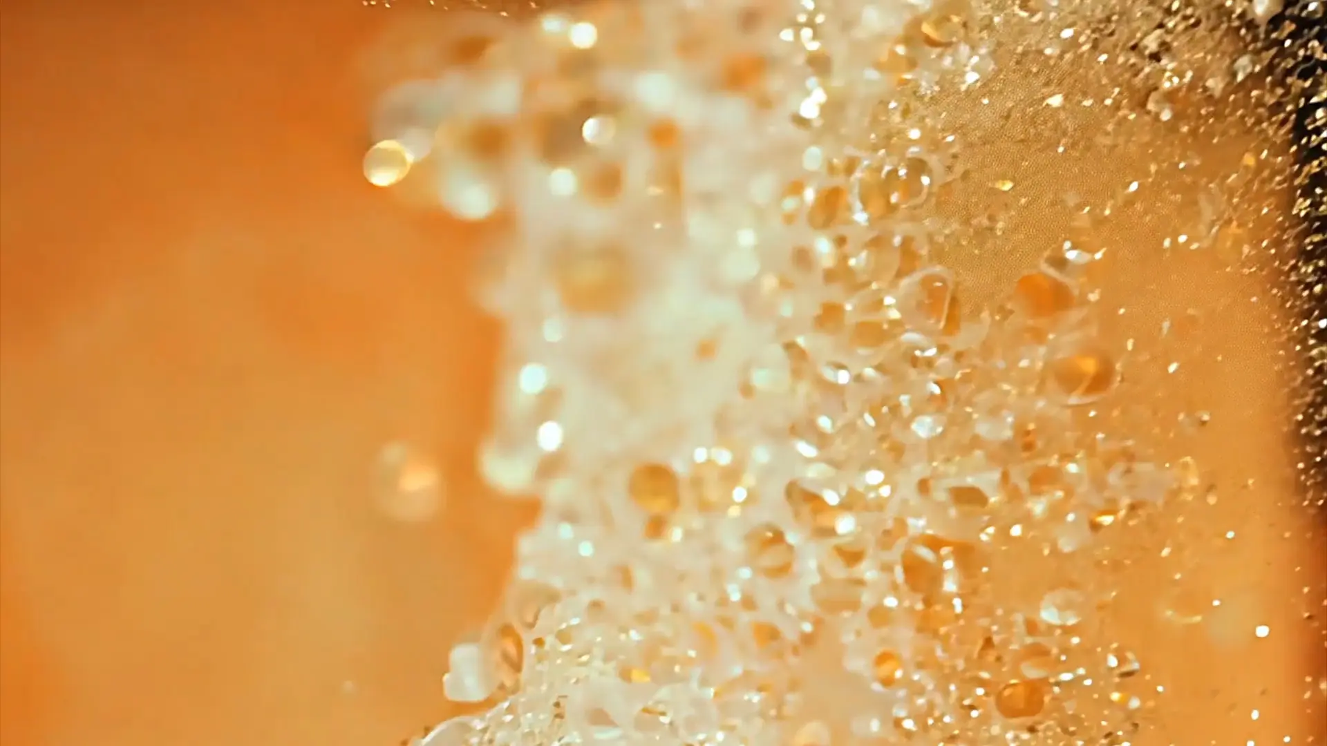 Abstract Gold Liquid Splash Motion Background